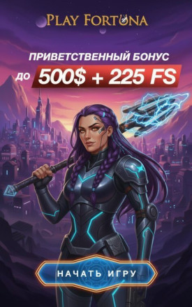 Зображення для 100% на первый депозит и до 150 фриспинов в Play Fortuna Casino