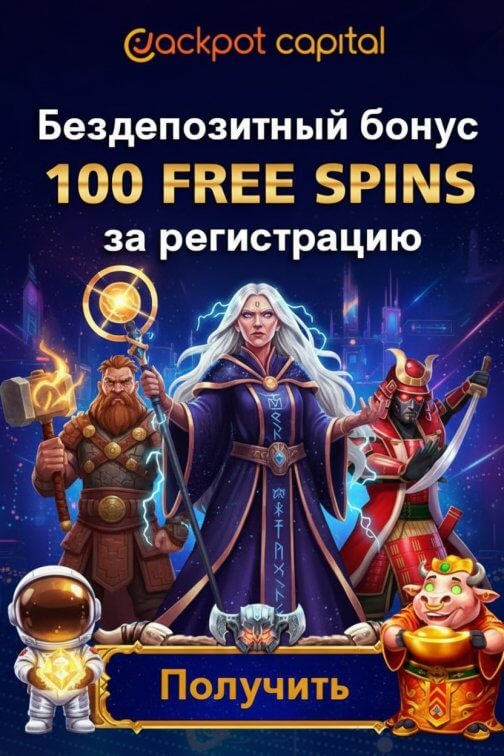 Зображення для 100 фриспинов без депозита новым игрокам в казино Jackpot Capital