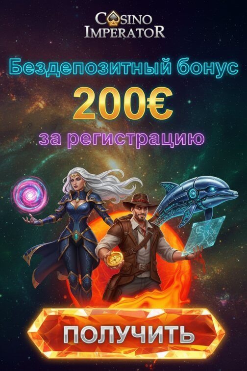 Зображення для 200 гривен бездепозитного бонуса и фриспины с выводом в казино Император