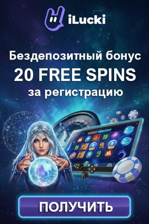 Зображення для 20 фриспинов без депозита новым игрокам в казино iLucki