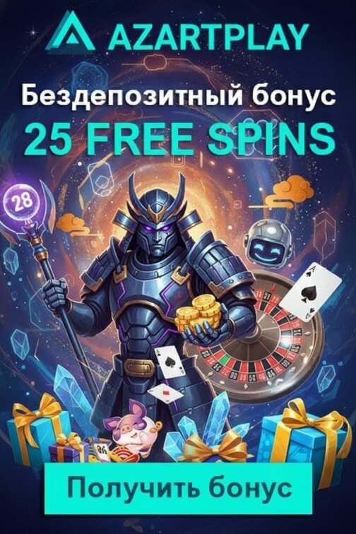 Зображення для 25 фриспинов без депозита новым игрокам в казино AzartPlay