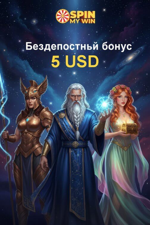 Зображення для 5 USD без депозита и фриспины для новых игроков в казино Spin My Win