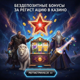 Зображення для Топовые бонусы и фриспины без депозита за регистрацию в онлайн-казино