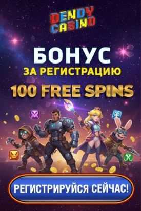 Зображення для 100 фриспинов без депозита новым игрокам в казино Dendy