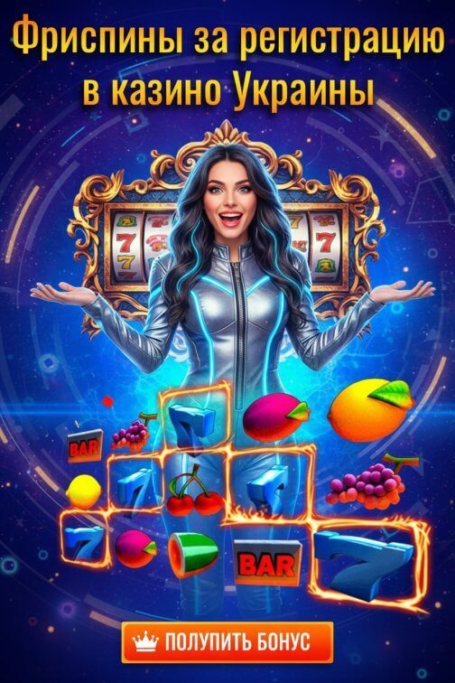 Зображення для Фриспины за регистрацию и бездепозитные бонусы в казино Украины 2024