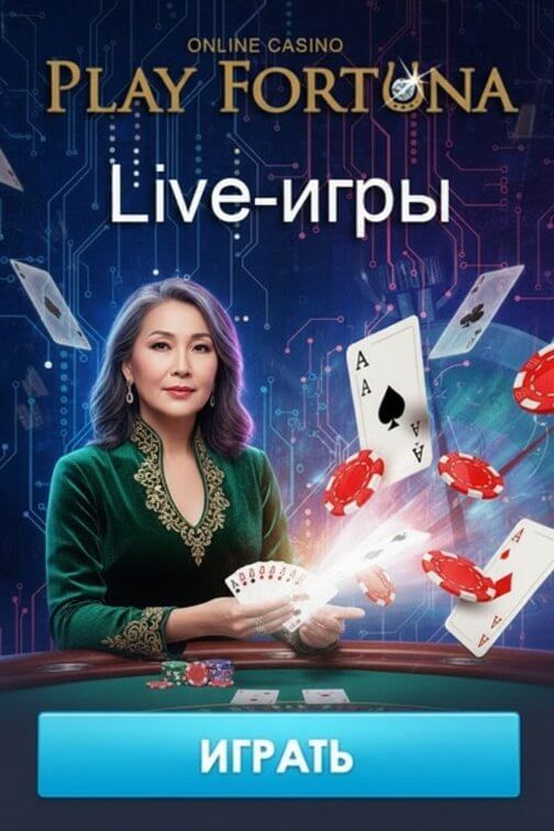 Зображення для Live-игры и фриспины с реальными дилерами в казино Play Fortuna